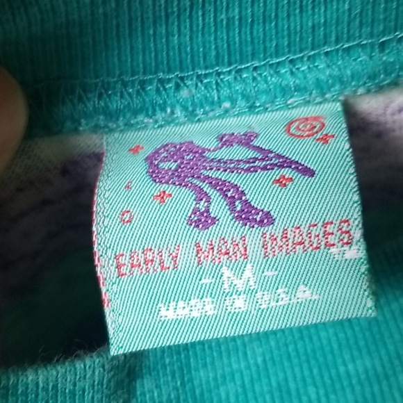 VTG Early Man Images Longsleeve - Picture 5 of 6